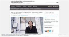 Desktop Screenshot of produktmanager-internet.de