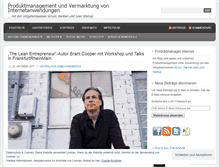 Tablet Screenshot of produktmanager-internet.de